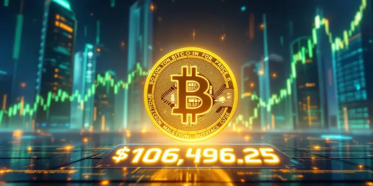 Bitcoin erreicht ein neues Rekordhoch von 106.488,25 USD. Erfahren Sie, welche Faktoren den Kurs treiben und warum die Rally weitergehen könnte.