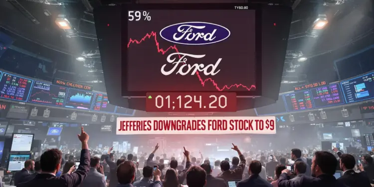 Ford vor Herausforderungen: Analysten senken Kursziel auf 9 USD. Hohe Lagerbestände und schwache Bilanz belasten. Wall Street bleibt neutral.